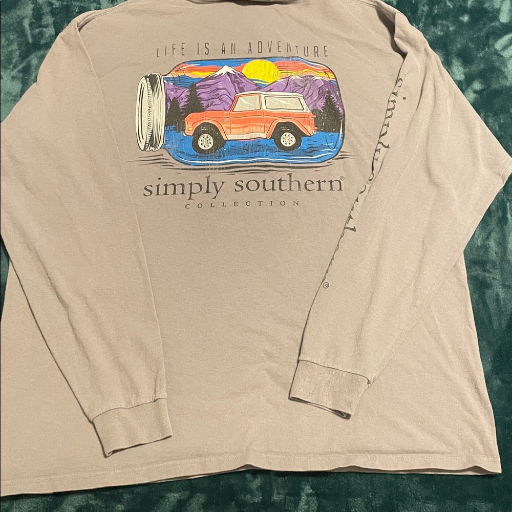 Simply Southern Women's Long Sleeve Tee Size XL